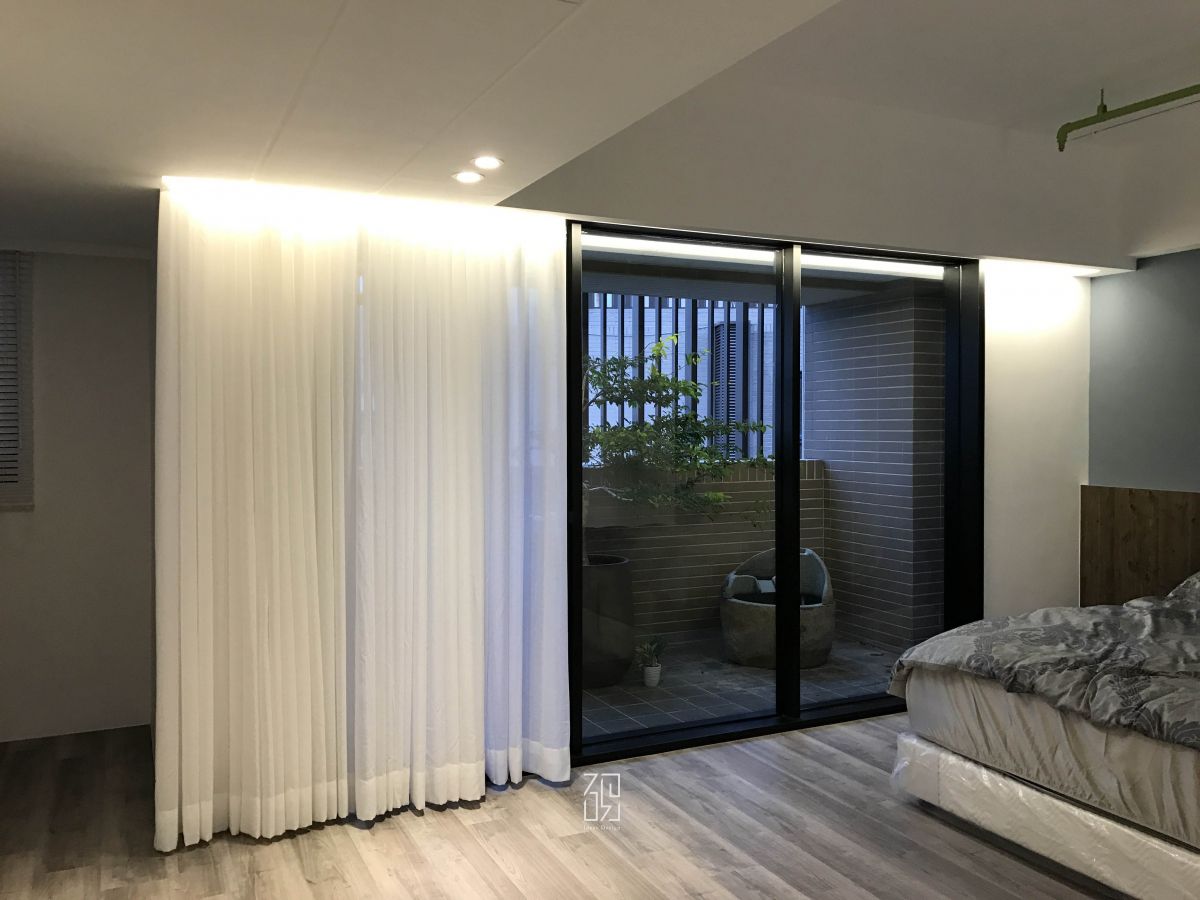 臥室-窗簾設計