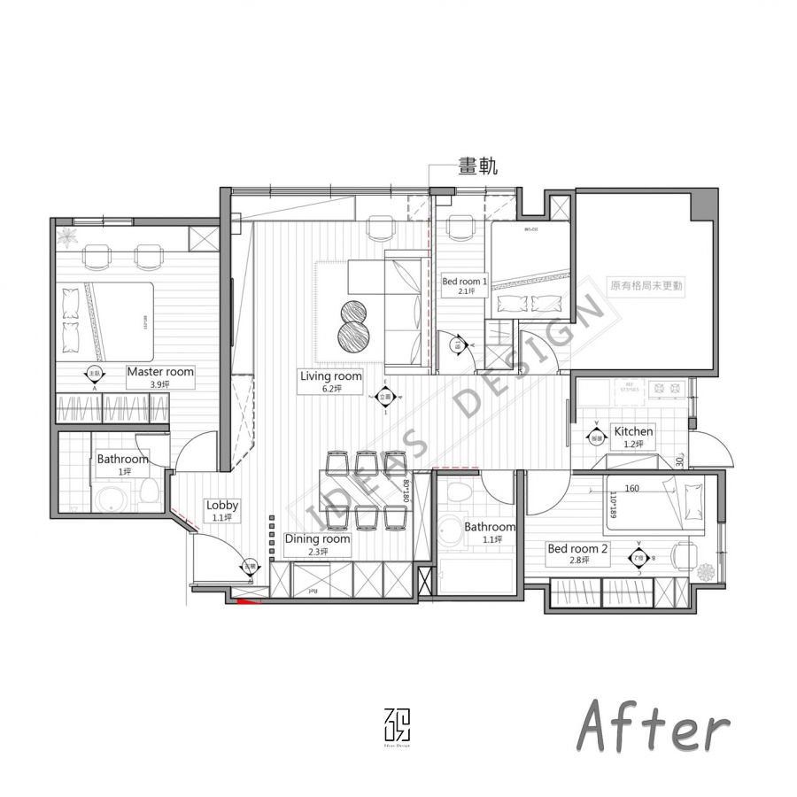 【改造系列】夢鄉-平面圖設計