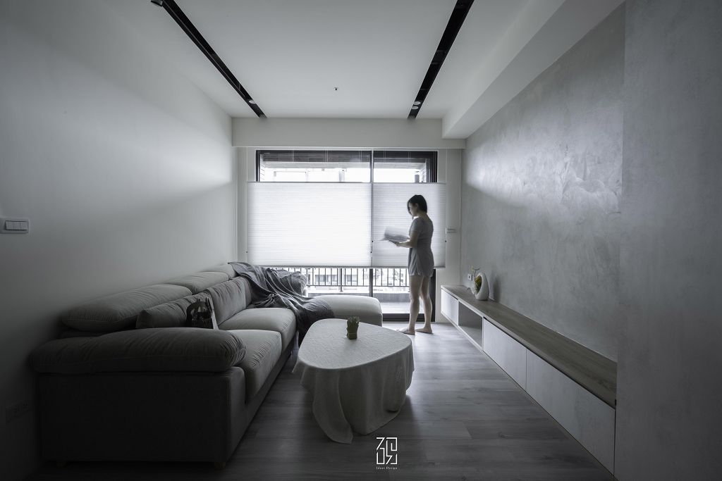 並非侘寂-北歐風客廳