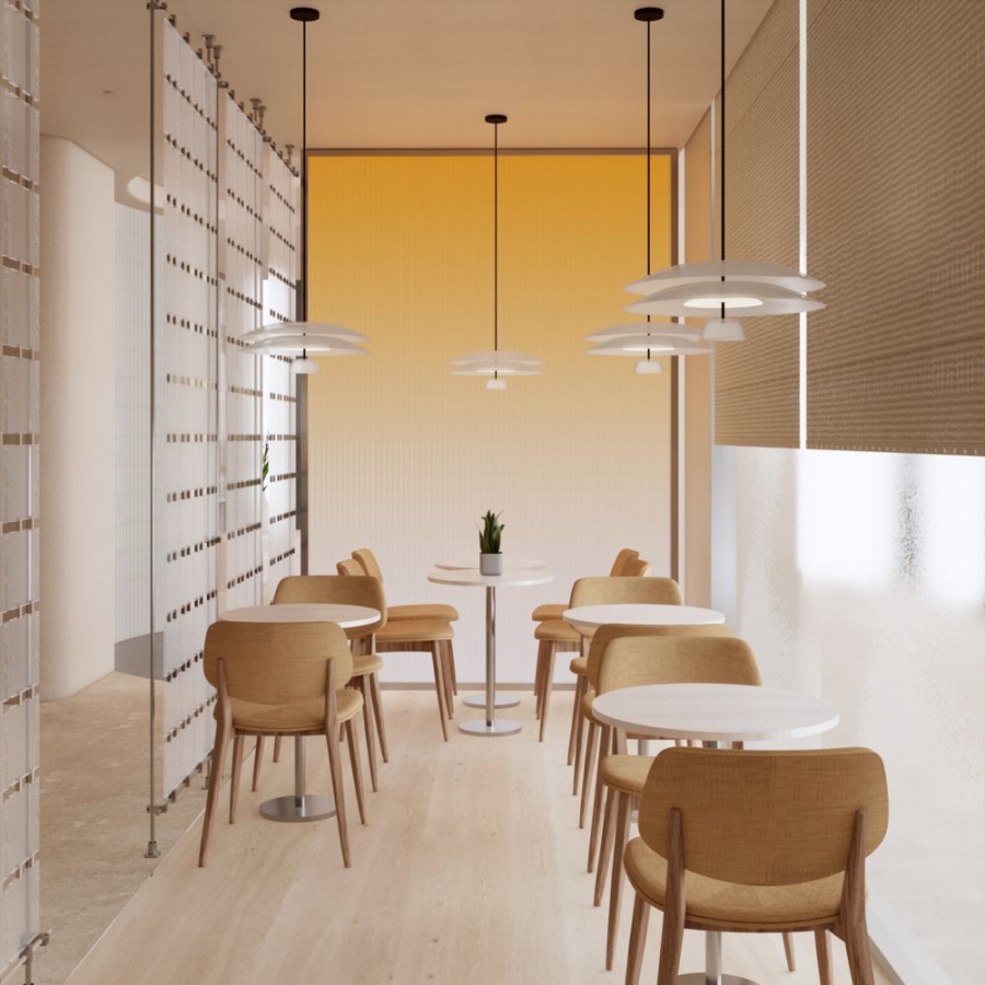 雨天即景-奶油風室內設計