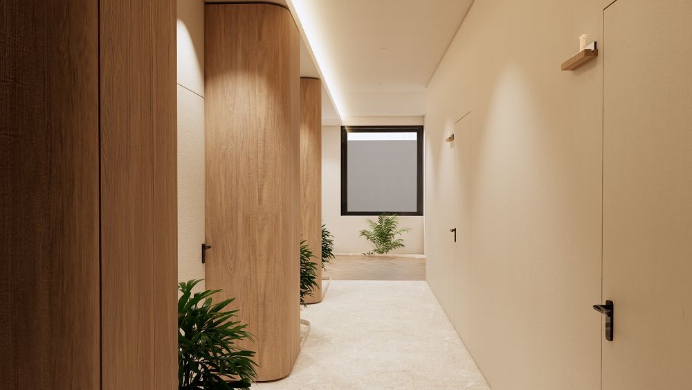 雨天即景-美髮空間設計