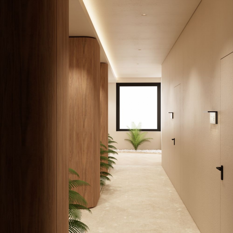 雨天即景-美髮店裝潢