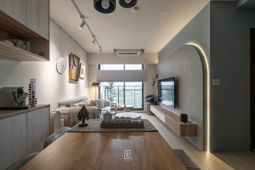 藍調時光-客廳空間設計