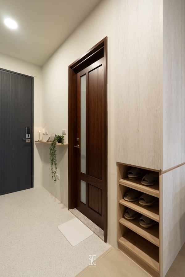 藍調時光-玄關牆面