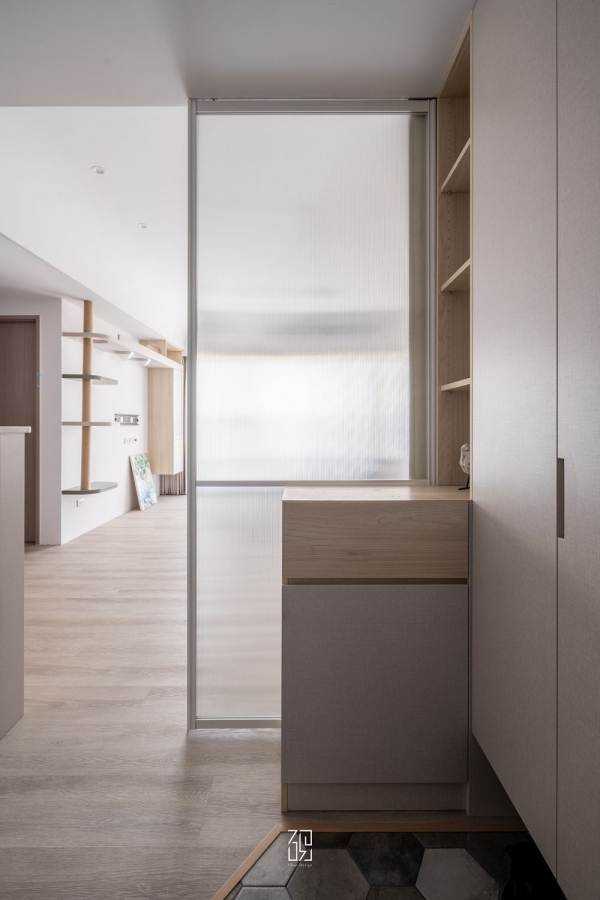 森系貓宅-推拉式設計