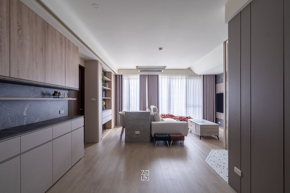 奶油弧光-弧形設計