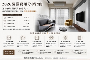 2026裝潢費用為什麼越來越高？真正讓預算失控的，其實不是坪數