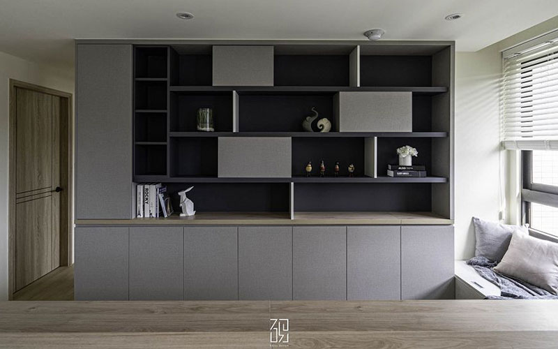 書房與多功能區的設計